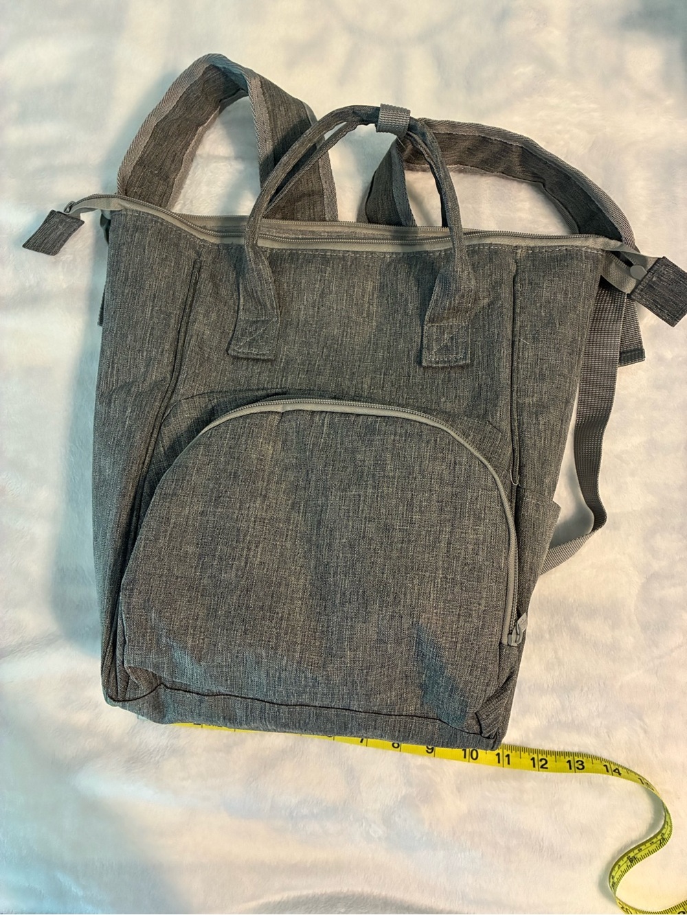 Wonderbag Insulated Gray Multi-Pocket Backpack Tote